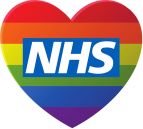 NHS rainbow heart logo