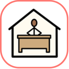 Communication and interaction Before the assessment image of person sat at desk