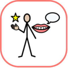 Communication and interaction pathway  During the assessment image of person with star