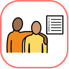Communication and interaction After the assessment Image of people with list