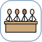 First Links Decision Making Process Image of people at a desk