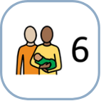 First Links, During the therapy session, image of people with baby