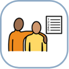 First Links, After the therapy session, image of two people