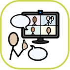 4-5 pathway image of a group video call