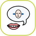 4-5 pathway image of a mouth and speech bubble