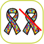 4-5 pathway image of autism ribbons