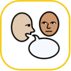 Standard pathway image of people talking