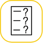 Standard pathway image of questionnaire symbol