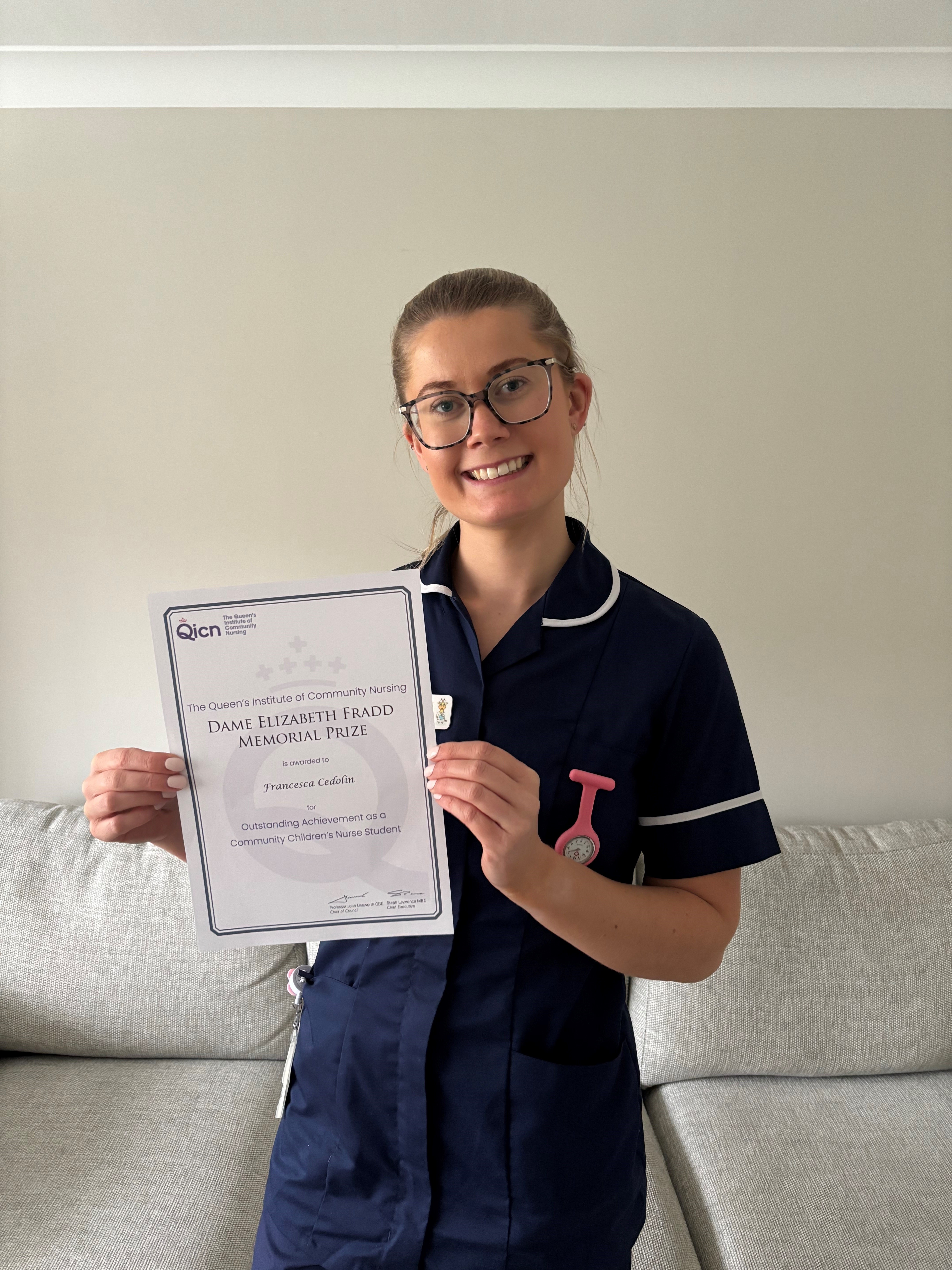 Fran  - Dame Elizabeth award