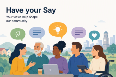Have your say logo